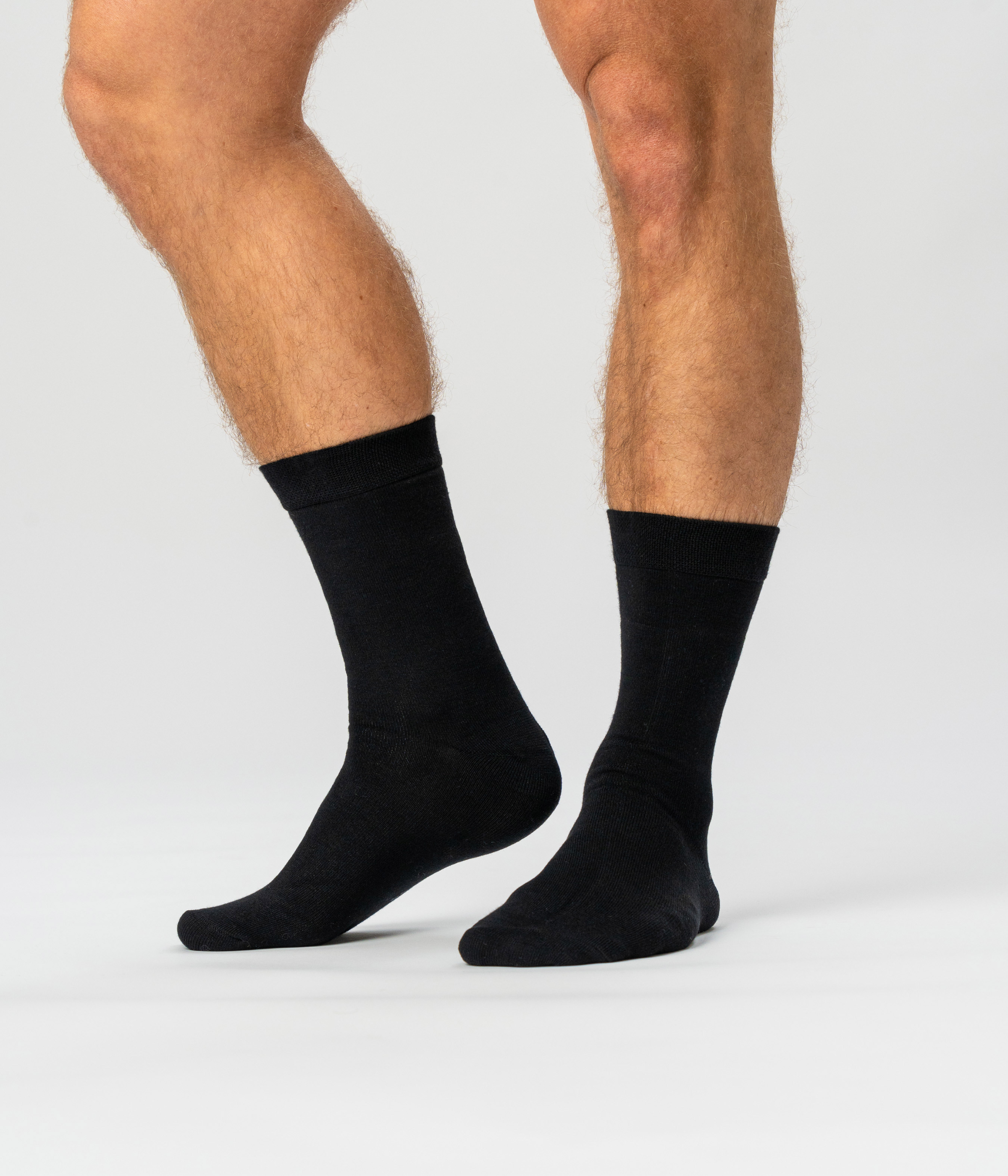 Bambus Pakke - T-shirt & Underbukser & Strømper - Sort