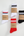 3 pairs of white bamboo tennis socks with blue/red stripes and long rib