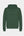 Green bamboo hoodie with logo