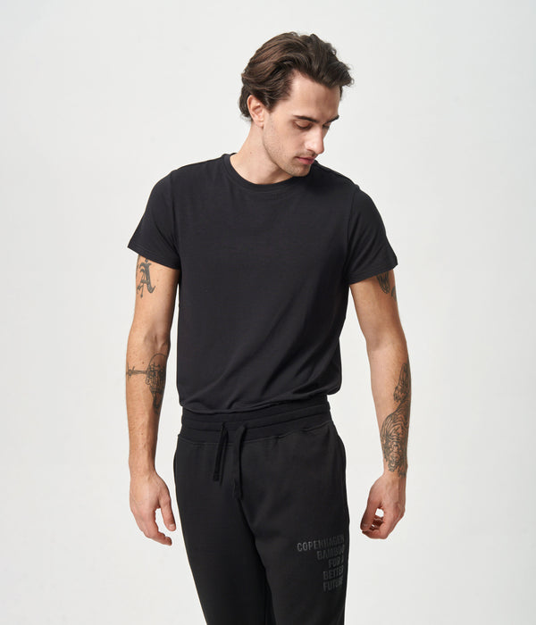 3 pack black bamboo T-shirt