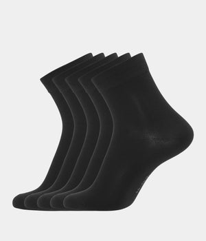 5 par sorte bambus sokker (Low cut) 30-33 Copenhagen Bamboo