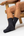 10 pairs of dark gray bamboo socks