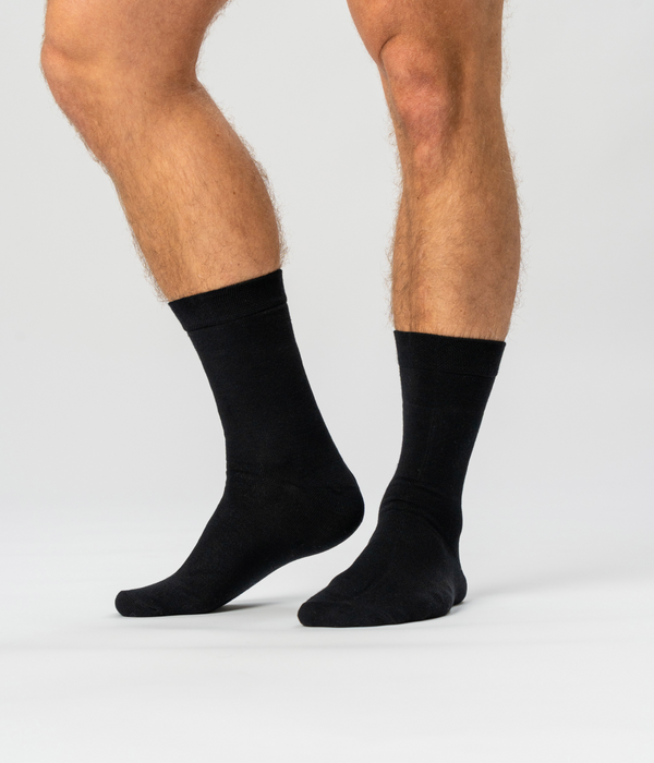 Bamboo Package - T-shirt &amp; Men's Briefs &amp; Socks - Black